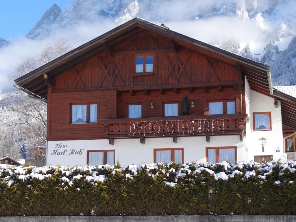 Haus Karl'S Ruh Bed and Breakfast Ehrwald Eksteriør billede