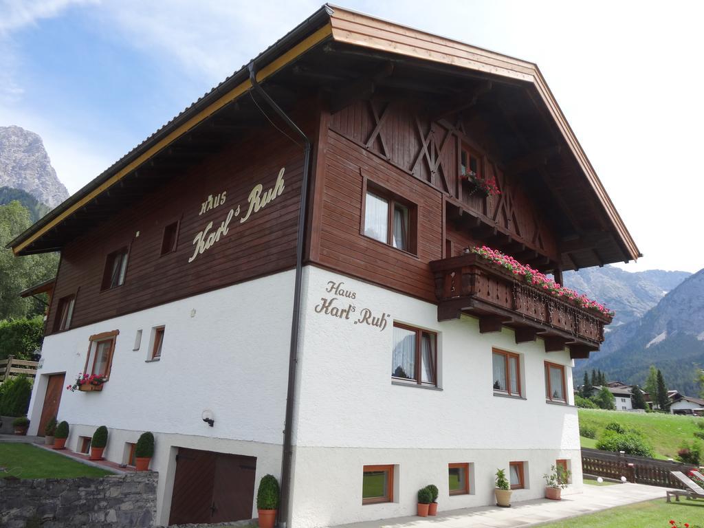 Haus Karl'S Ruh Bed and Breakfast Ehrwald Eksteriør billede