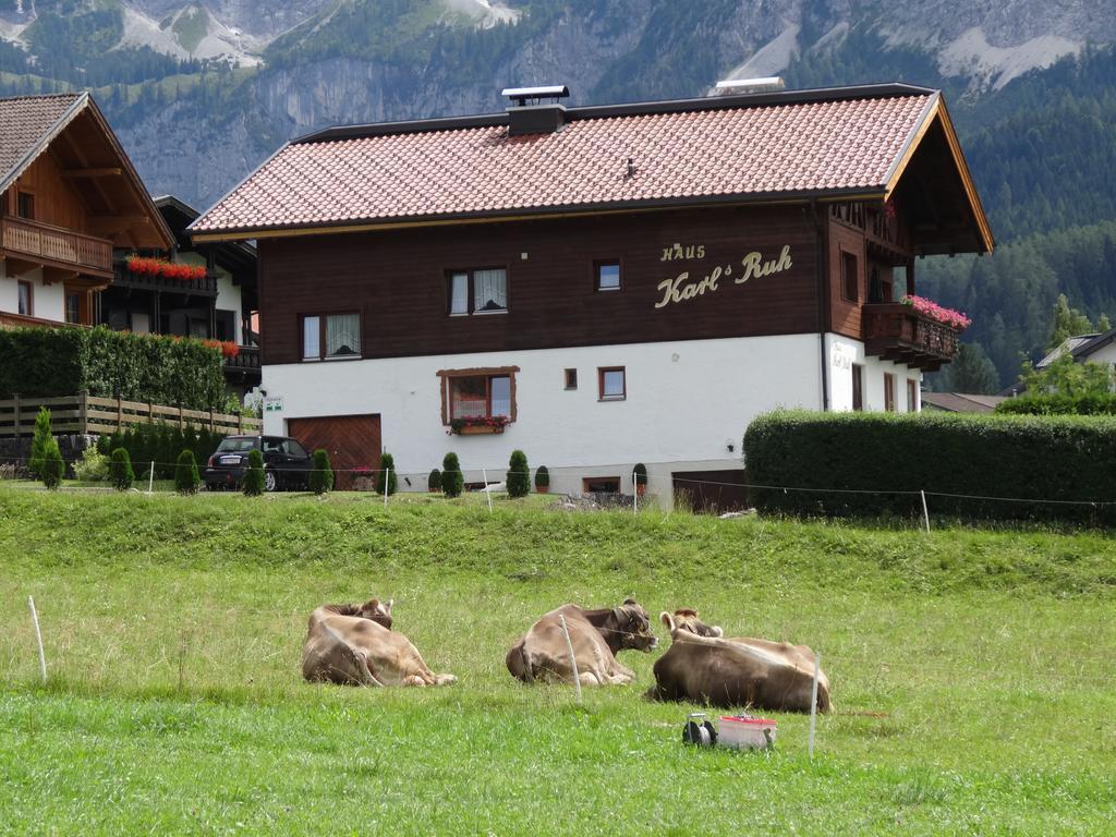 Haus Karl'S Ruh Bed and Breakfast Ehrwald Eksteriør billede
